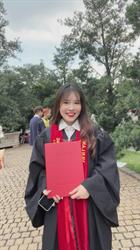 Overcoming the challenging educational barriers, Duyen has officially graduated