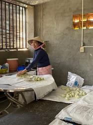 Making Banh Bao and visiting
