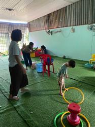 Arriving in Duc Linh 