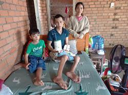 HOẠT ĐỘNG HỖ TRỢ GIA ĐÌNH ANH NGUYỄN VĂN DŨNG – TRUNG TÂM THIỆN CHÍ