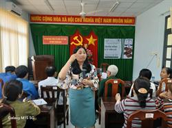 Tuyên truyền và trợ giúp pháp lý cho hội viên tại xã Hàm Thuận Nam