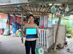 Ước mơ của em Hoàng Thị Linh Kiều đã trở thành hiện thực