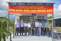 Thien Chi Center Hands Over Two New Homes to Vulnerable Families in Ham Thanh Commune