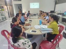 Họp cộng tác viên dự án OIF – Chung tay nâng cao hiệu quả hoạt động cộng đồng