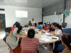 Họp Cộng Tác Viên Các Xã Đánh Giá Hoạt Động Dự Án