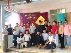 Buổi họp mặt đầu tiên của nhóm sinh viên vay vốn học tập Trung tâm Thiện Chí