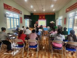 Tập huấn nâng cao năng lực cho các hộ khó khăn